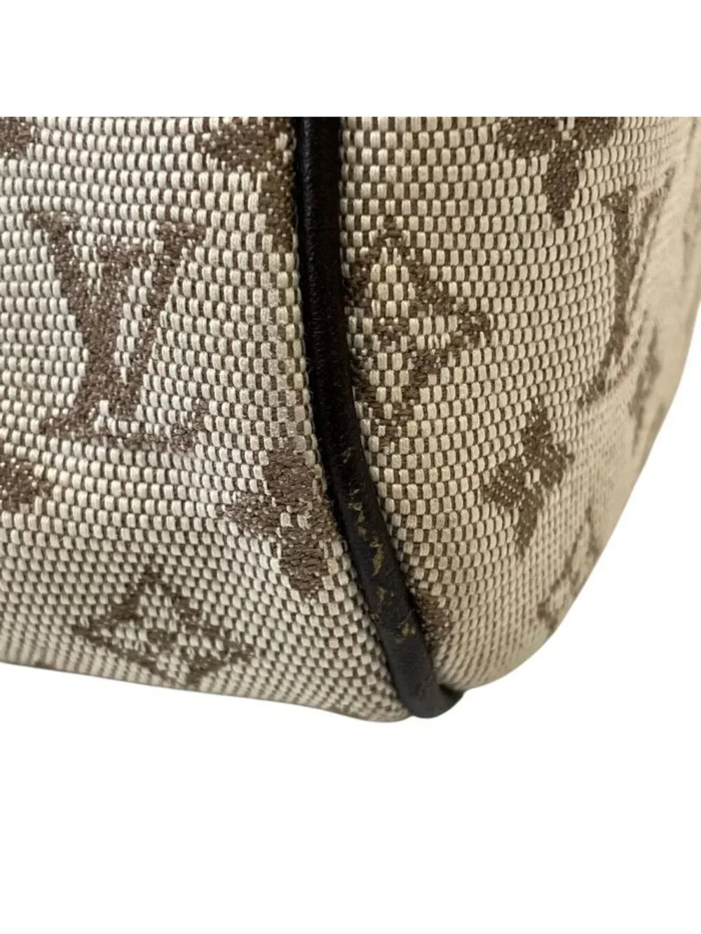 Louis Vuitton Josephine PM Monogram Mini Boston Bag Canvas Leather